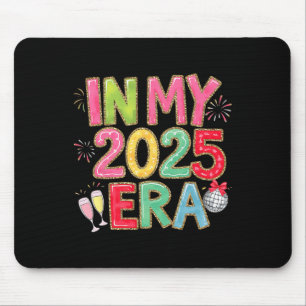 In My 2025 Era Disco Ball New Year Party Friends F Mousepad