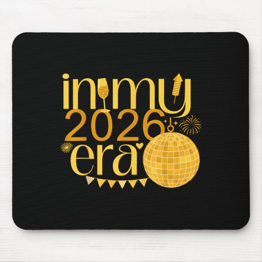 In My 2026 Era Happy New Year Party Countdown Fami Mousepad (Vorne)