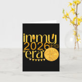 In My 2026 Era Silvesterparty Countdown Fami Karte (Gelbe Blume)