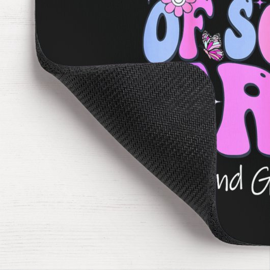 In My 67 Days Of School Era Groovy Second Grade Ve Mousepad (Ecke)