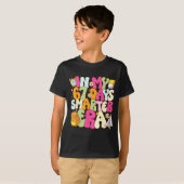 In My 67 Days Smarter Era Groovy 67th Day Of Schoo T-Shirt (Vorne ganz)