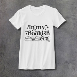 In My Bookish Era Black Ink Women's Fitted T-Shirt