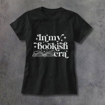 In My Bookish Era White Ink Women's