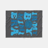 In My Boy Mimi Era  Fleecedecke (Vorderseite (Horizontal))