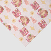 In My Christmas Era Groovy Santa Seidenpapier (Ausschnitt)