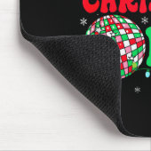 In My Christmas Era Winter Season Holiday Groovy X Mousepad (Ecke)