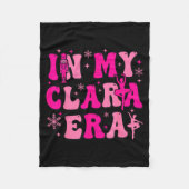 In My Clara Era Nutcracker Ballet Clara Sugar Plum Fleecedecke (Vorderseite)