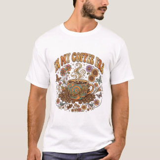 In My Coffee Era Shirt - Groovy Retro Kaffeeliebha