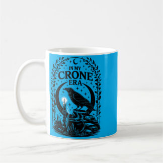 In My Crone Era Witchy Raven Goth Witch Design Kaffeetasse
