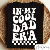 In My Dad Era, Father's Day, Groovy Retro Wavy T-Shirt