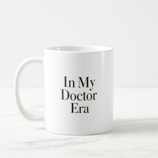 In My Doctor Era Kaffeetasse (Links)