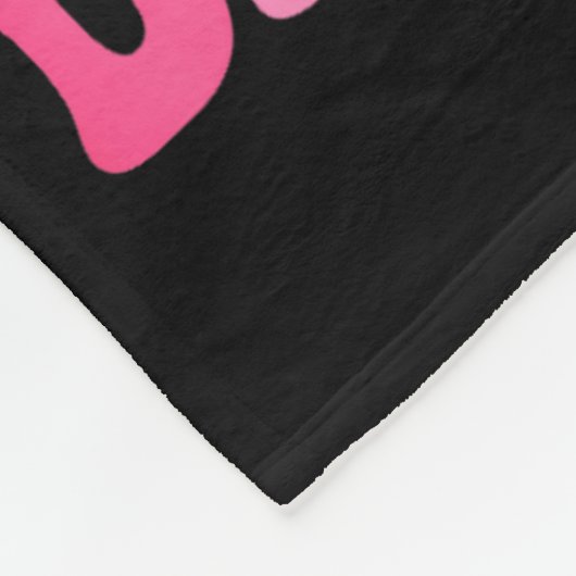 In My Double Digits Era Coquette Bow 10th Birthday Fleecedecke (Ecke)