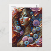 in my Dream Postkarte (Vorne/Hinten)