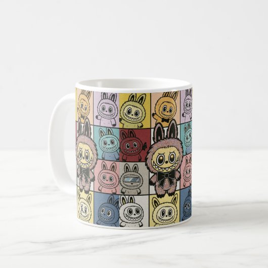 In My Forest Monster Era Macaron Monsters Kaffeetasse (Vorderseite Links)