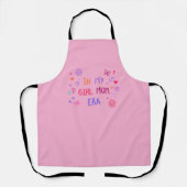  in my girl mom era CRAYON apron Schürze (Vorderseite)