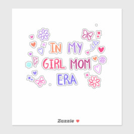 in my girl mom era CRAYON  Aufkleber