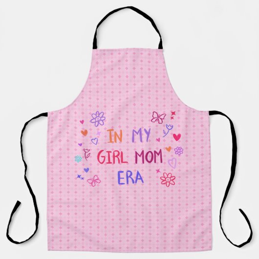 in my girl mom era CRAYON Schürze (Vorderseite)