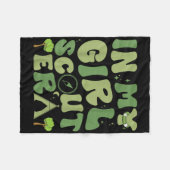 In My Girl Patricks Day Scout Era, Scout Camping F Fleecedecke (Vorderseite (Horizontal))