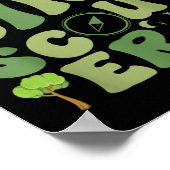 In My Girl Patricks Day Scout Era, Scout Camping F Poster (Ecke)