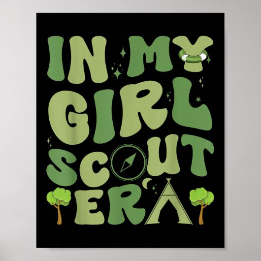 In My Girl Patricks Day Scout Era, Scout Camping F Poster (Vorne)