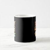 In My Granny Era Funny Sarcastic Groovy Retro Moth Kaffeetasse (Mittel)
