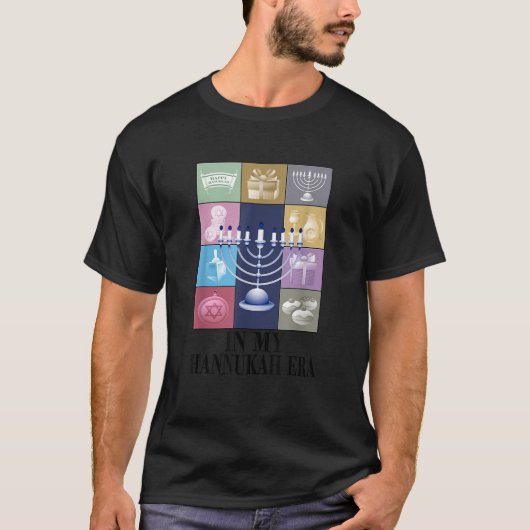 In My Hanukkah Era Ugly Jewish Xmas Funny Christma T-Shirt (Vorderseite)
