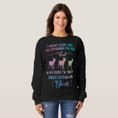 In My Head I m Thinking About Getting More Goats Sweatshirt (Vorne ganz)