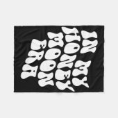 In My Honeymoon Era - Wedding New Bride Groom Fleecedecke (Vorderseite (Horizontal))