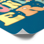 In My Junior Era Groovy First Day School 11th Grad Poster (Ecke)