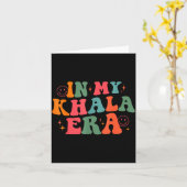 In My Khala Era Baby Pregnancy Announcement For Au Karte (Gelbe Blume)