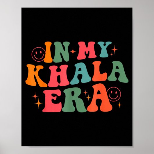 In My Khala Era Baby Pregnancy Announcement For Au Poster (Vorne)