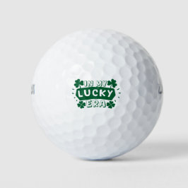 In My Lucky Era Shamrock Golfball