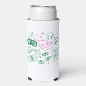 In My Lucky Mama Era Lucky Charm St Patricks Day Selters Dosenkühler (Seltzer Vorderseite)