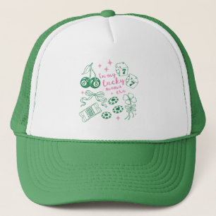 In My Lucky Mama Era St Patricks Day Lucky Charm Truckerkappe