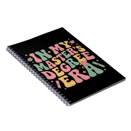 in My Master's Degree Era Graduation Master Degree Notizblock (Rechte Seite)