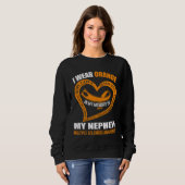 In my memory of my nephew MULTIPLE SCLEROSIS AWARE Sweatshirt (Vorne ganz)