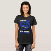 In my memory of my wife DYSAUTONOMIA AWARENESS T-Shirt (Vorne ganz)