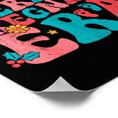 In My Merry And Pregnant Era Pregnancy Pregnant Ch Poster (Ecke)