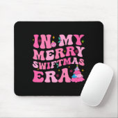 In My Merry Swiftmas Era Christmas Tree Snowflake  Mousepad (Mit Mouse)