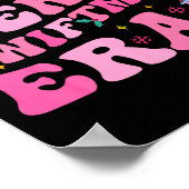 In My Merry Swiftmas Era Christmas Tree Snowflake Poster (Ecke)