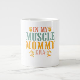 In My Muscle Mommy Era fitness Jumbo-Tasse