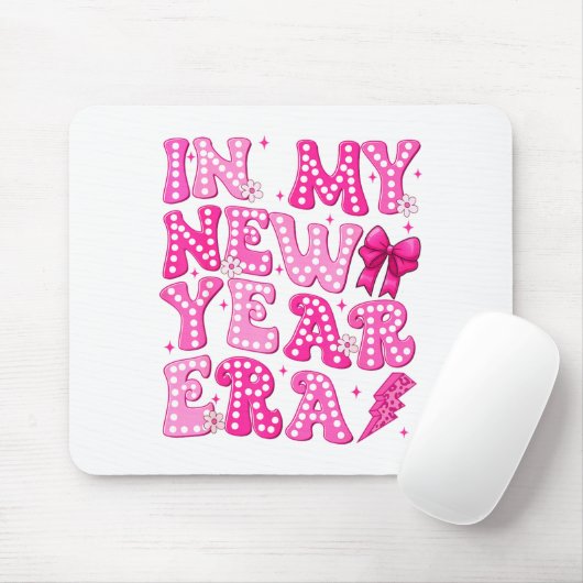 In My New Year Era Nk Leopard Coquette New Year Wo Mousepad (Mit Mouse)