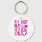In My New Year Era Nk Leopard Coquette New Year Wo Schlüsselanhänger (Vorderseite)