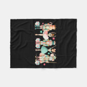In My Nutcracker Era Ballet Nk Christmas Vibes Wom Fleecedecke (Vorderseite (Horizontal))