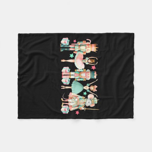 In My Nutcracker Era Ballet Nk Christmas Vibes Wom Fleecedecke (Vorderseite (Horizontal))