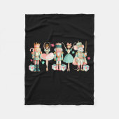 In My Nutcracker Era Ballet Nk Christmas Vibes Wom Fleecedecke (Vorderseite)