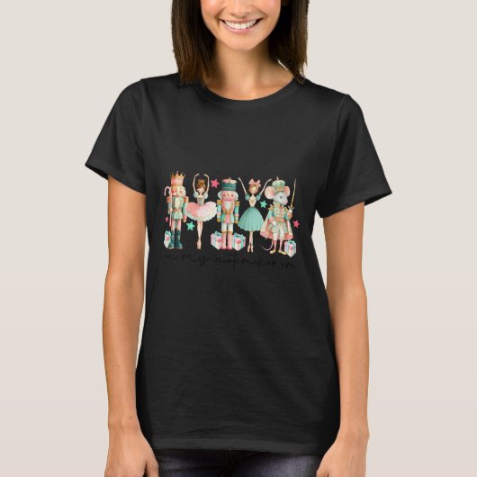 In My Nutcracker Era Ballet Nk Christmas Vibes Wom T-Shirt (Vorderseite)
