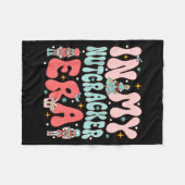 In My Nutcracker Era Groovy Nk Christmas Nutcracke Fleecedecke (Vorderseite (Horizontal))