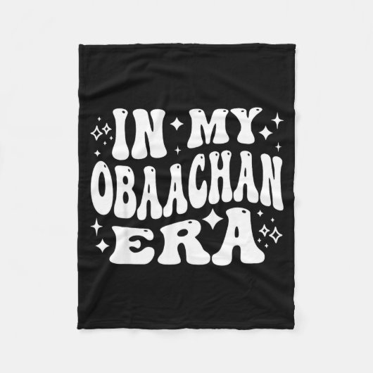 In My Obaachan Era, Japanese Grandma Japan Grandmo Fleecedecke (Vorderseite)