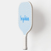 In My Pickleball Era Custom Name Blue Design Schläger (Links)